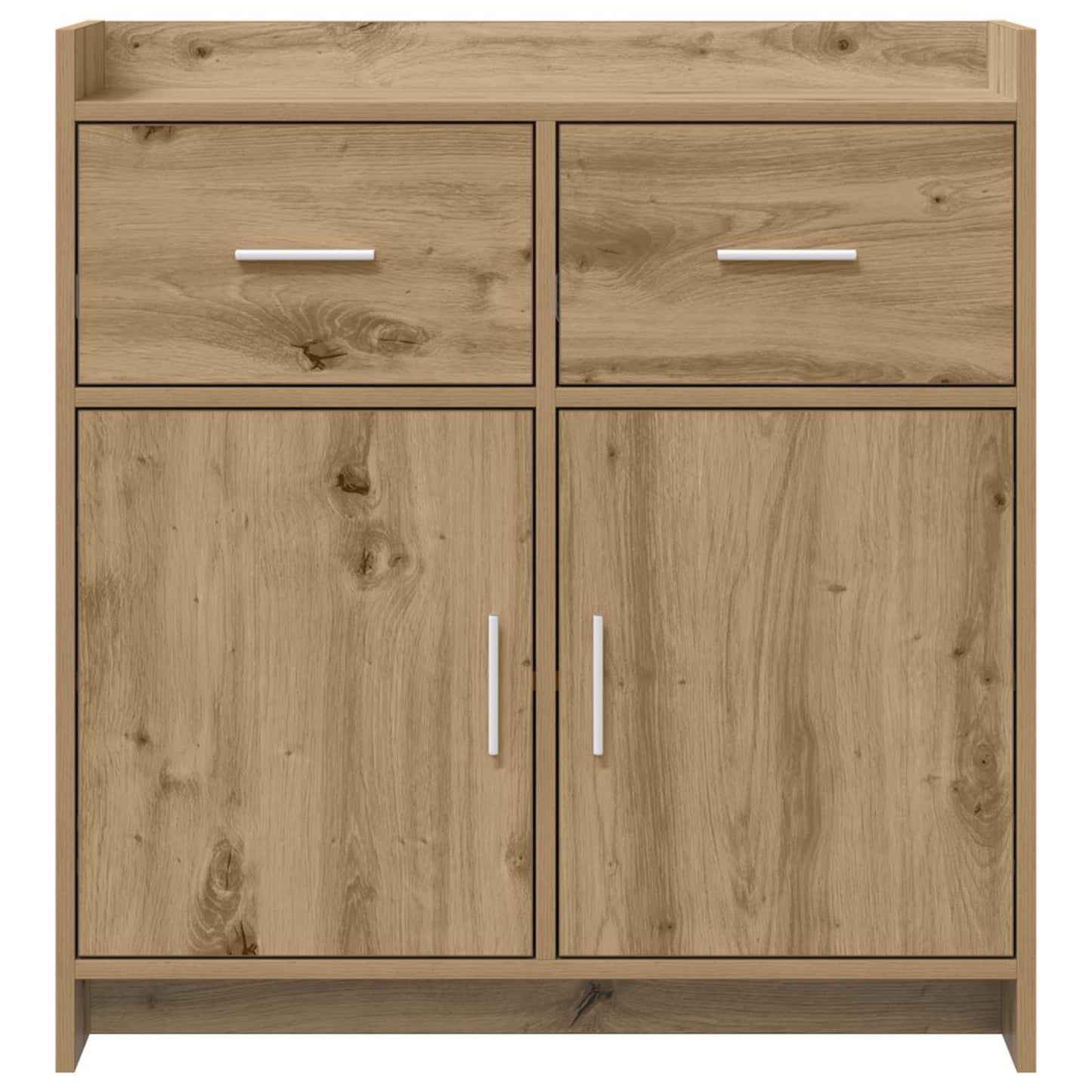 Servírovací Skříň Dub Artisan 75 X 36 X 80 Cm Kompozitní Dřevo