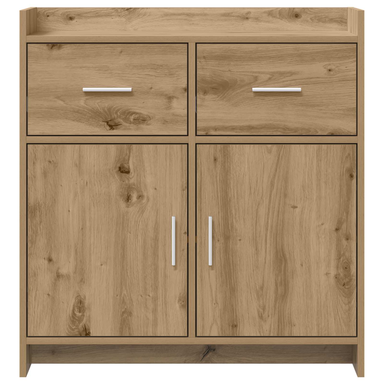 Servírovací Skříň Dub Artisan 75 X 36 X 80 Cm Kompozitní Dřevo