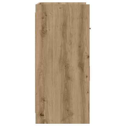 Servírovací Skříň Dub Artisan 75 X 36 X 80 Cm Kompozitní Dřevo