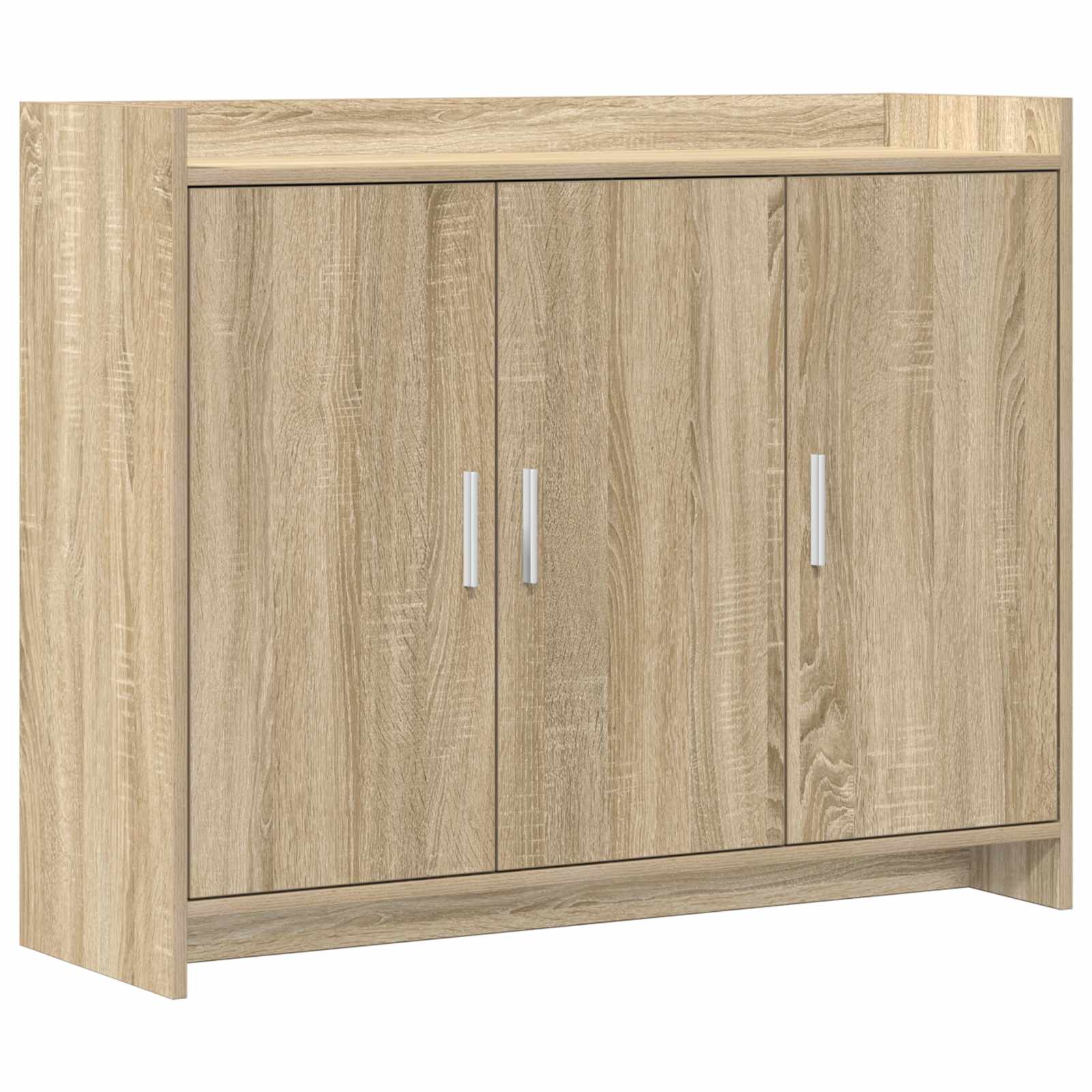 Servírovací Skříň Dub Sonoma 98,5 X 33 X 80 Cm Kompozitní Dřevo