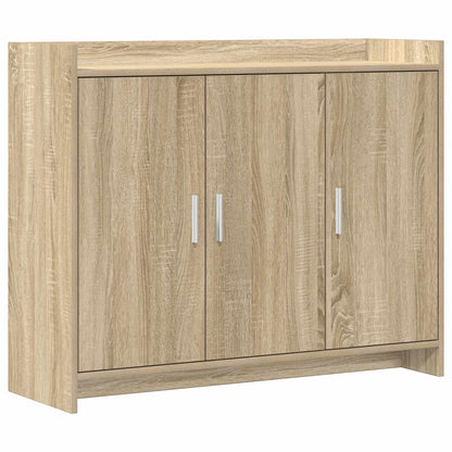 Servírovací Skříň Dub Sonoma 98,5 X 33 X 80 Cm Kompozitní Dřevo