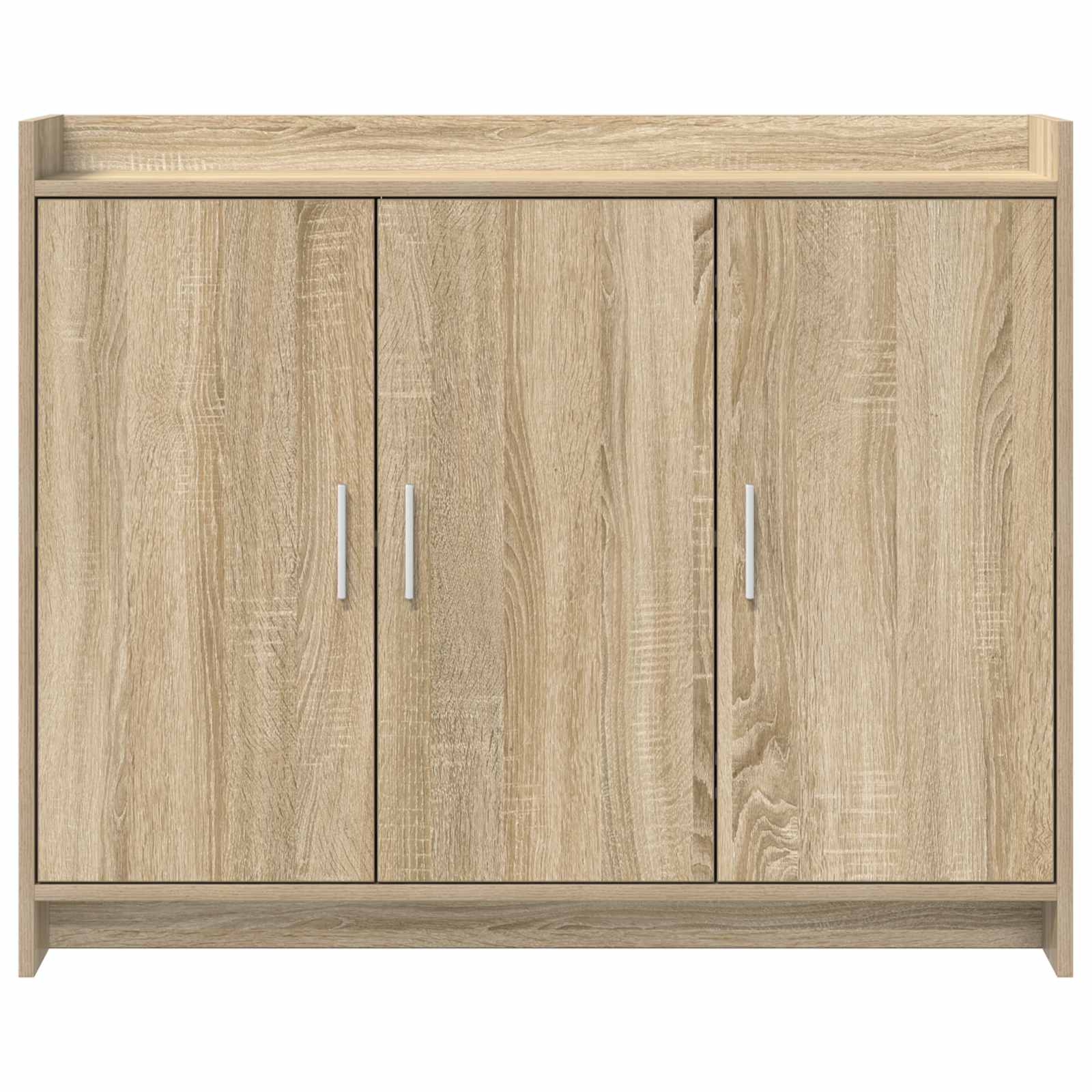 Servírovací Skříň Dub Sonoma 98,5 X 33 X 80 Cm Kompozitní Dřevo