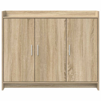 Servírovací Skříň Dub Sonoma 98,5 X 33 X 80 Cm Kompozitní Dřevo