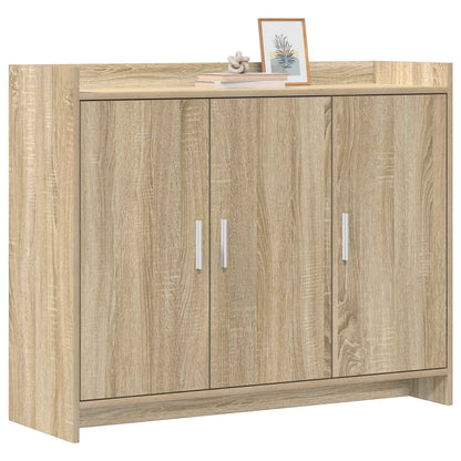 Servírovací Skříň Dub Sonoma 98,5 X 33 X 80 Cm Kompozitní Dřevo