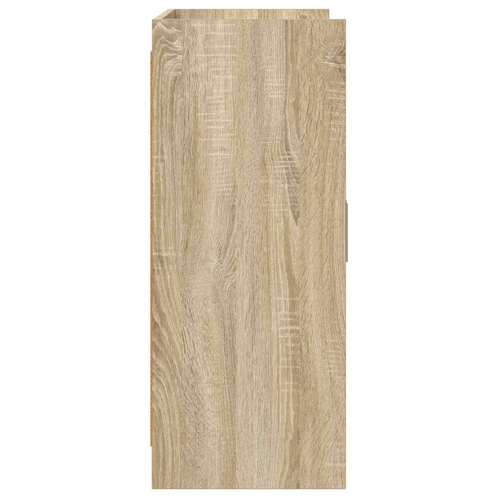 Servírovací Skříň Dub Sonoma 98,5 X 33 X 80 Cm Kompozitní Dřevo