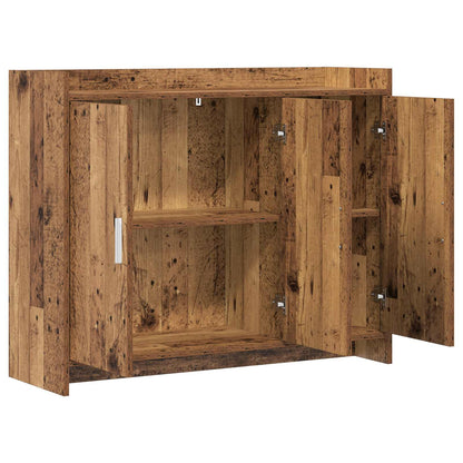 Servírovací Skříň Staré Dřevo 98,5 X 33 X 80 Cm