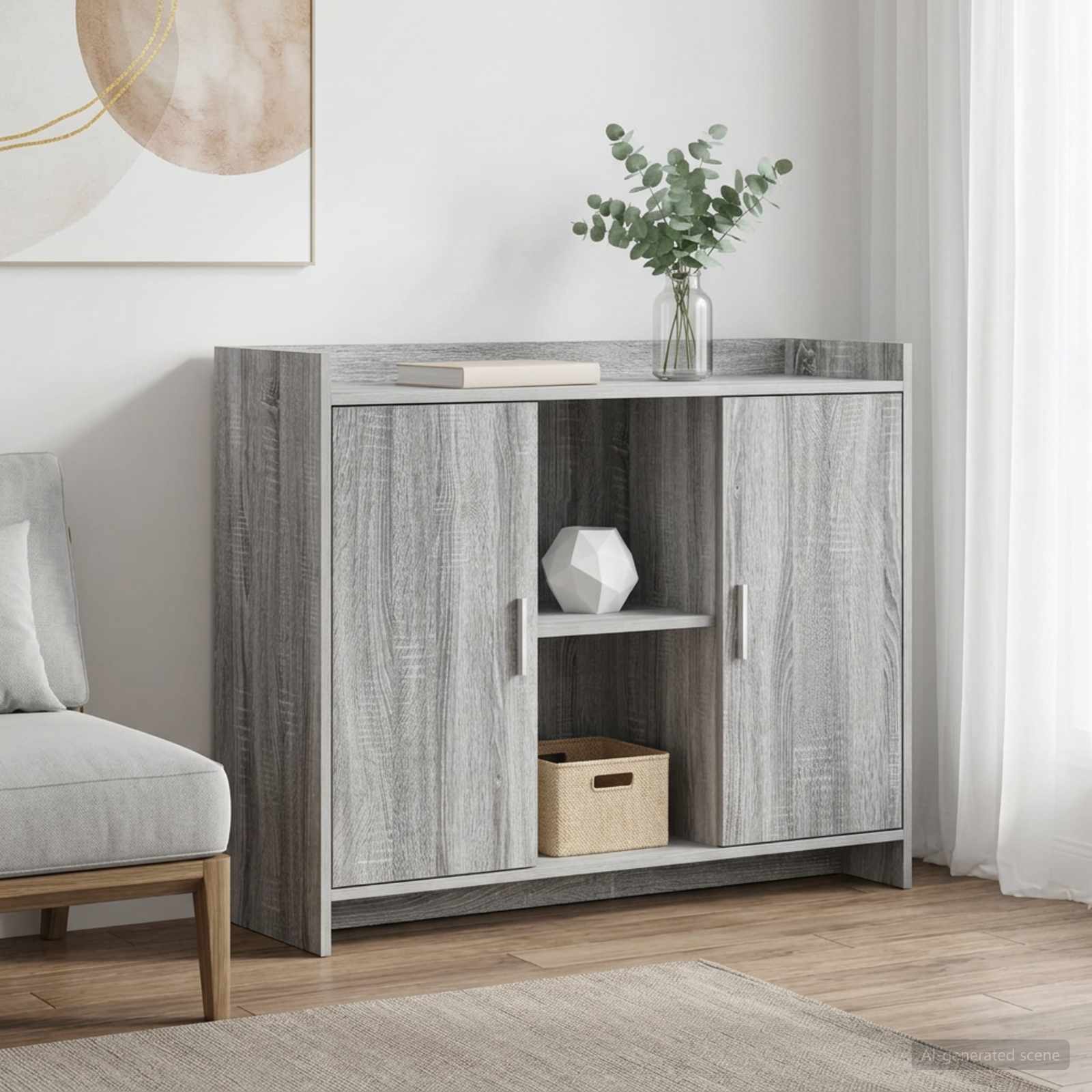 Servírovací Skříň 98,5 X 33 X 80 Cm Pb