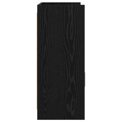 Servírovací Skříň Černý Dub 98,5 X 33 X 80 Cm Kompozitní Dřevo