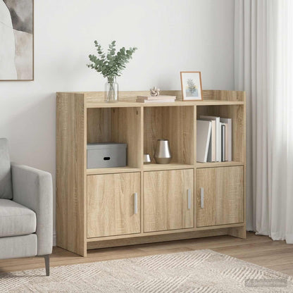 Servírovací Skříň Dub Sonoma 98,5 X 33 X 80 Cm Kompozitní Dřevo