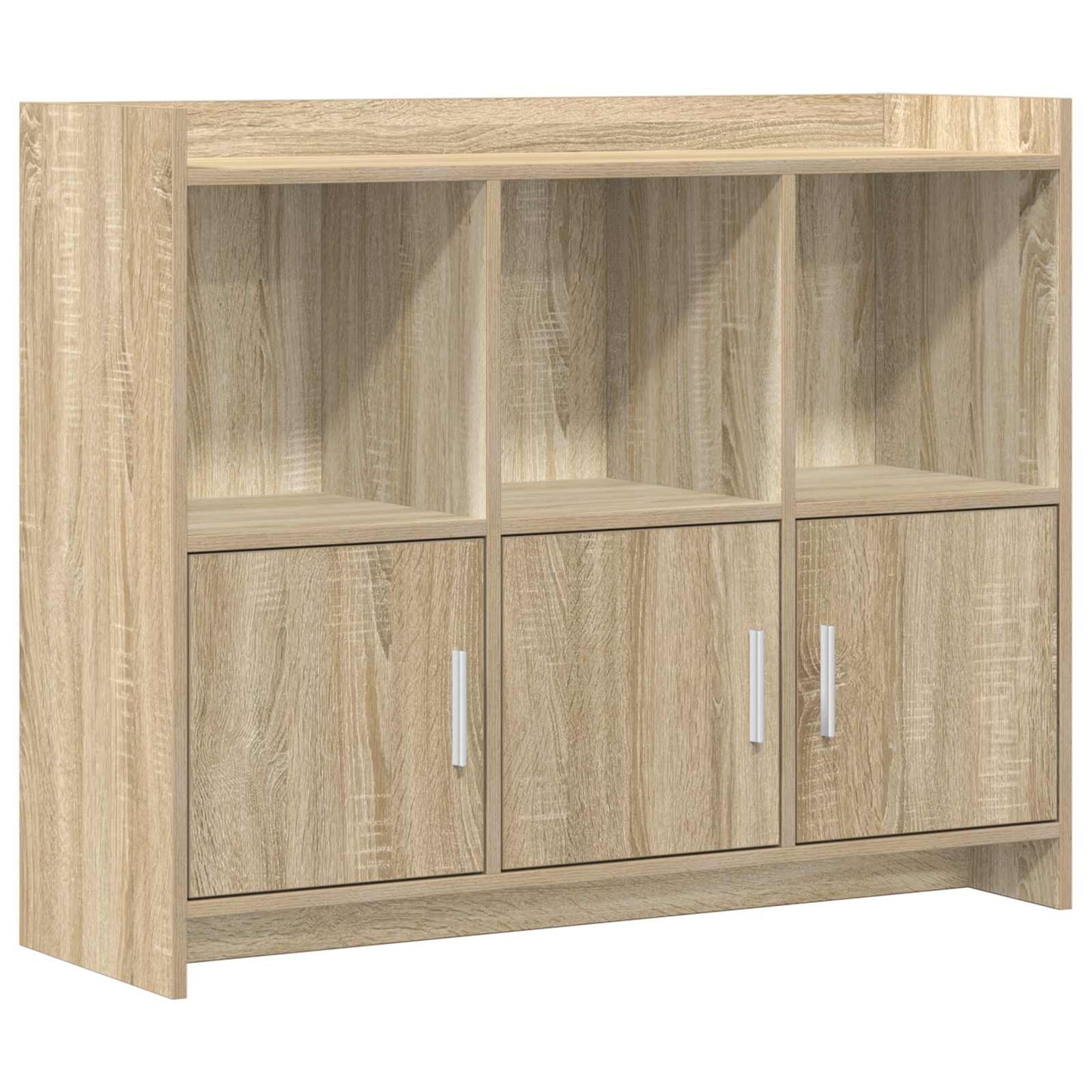 Servírovací Skříň Dub Sonoma 98,5 X 33 X 80 Cm Kompozitní Dřevo