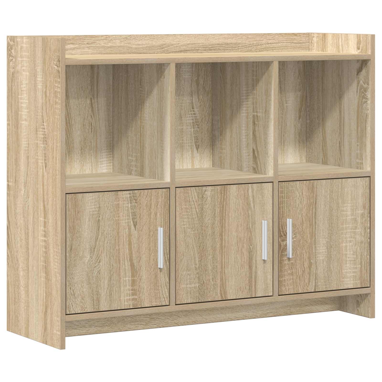 Servírovací Skříň Dub Sonoma 98,5 X 33 X 80 Cm Kompozitní Dřevo