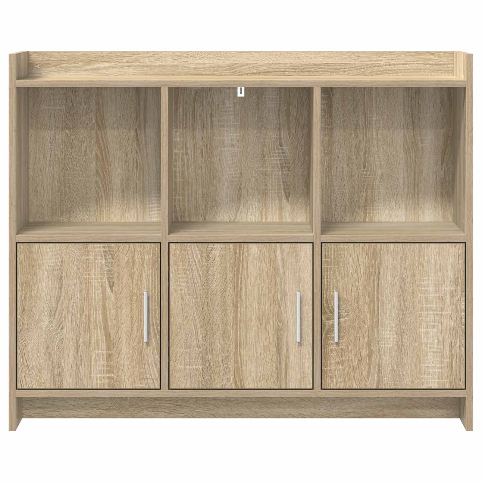 Servírovací Skříň Dub Sonoma 98,5 X 33 X 80 Cm Kompozitní Dřevo