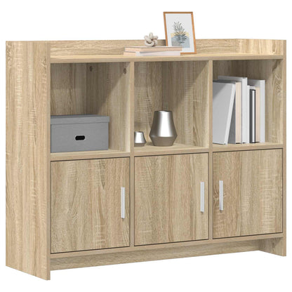 Servírovací Skříň Dub Sonoma 98,5 X 33 X 80 Cm Kompozitní Dřevo