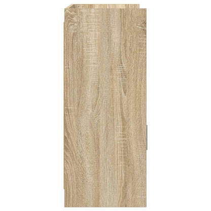 Servírovací Skříň Dub Sonoma 98,5 X 33 X 80 Cm Kompozitní Dřevo