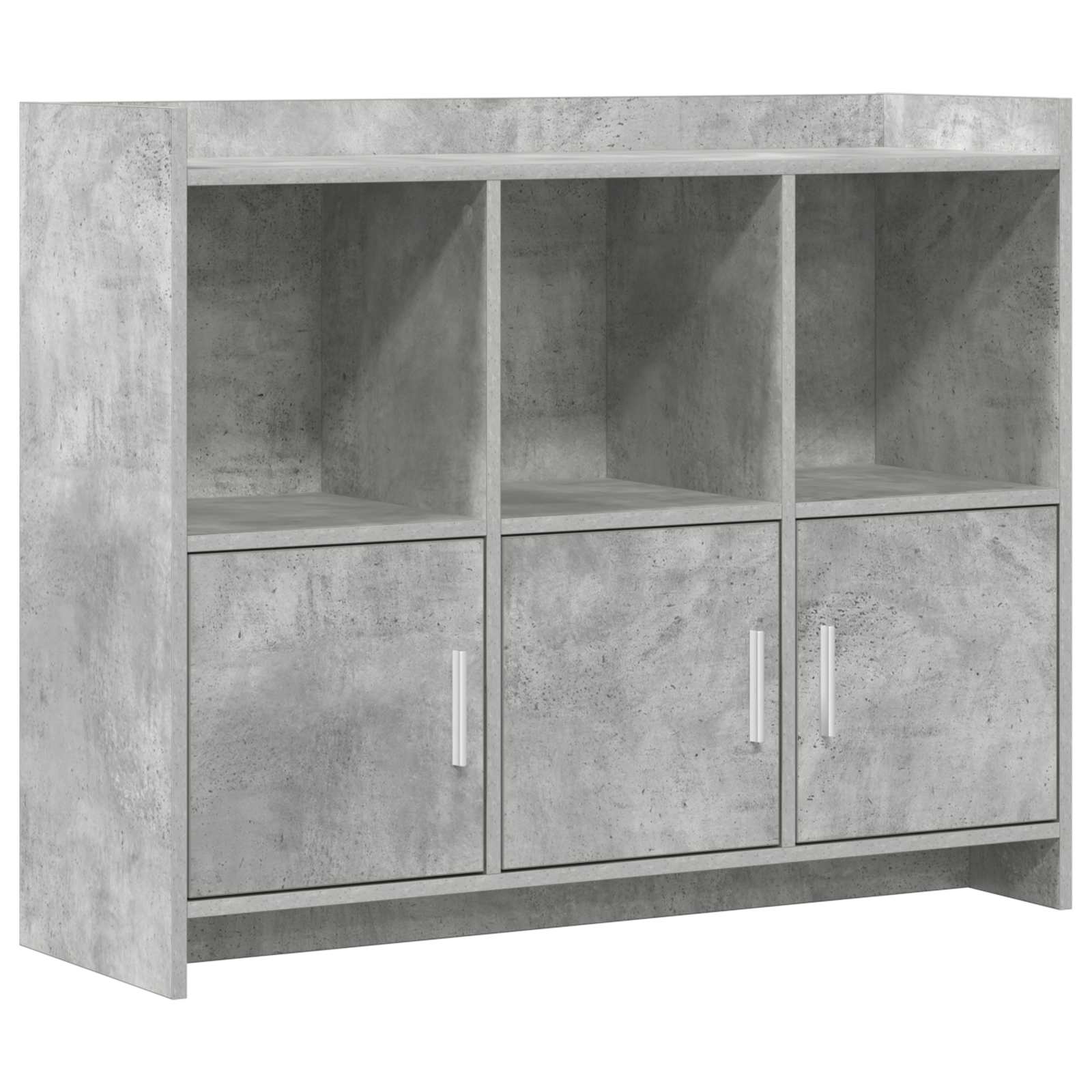 Servírovací Skříň Betonově Šedá 98,5 X 33 X 80 Cm