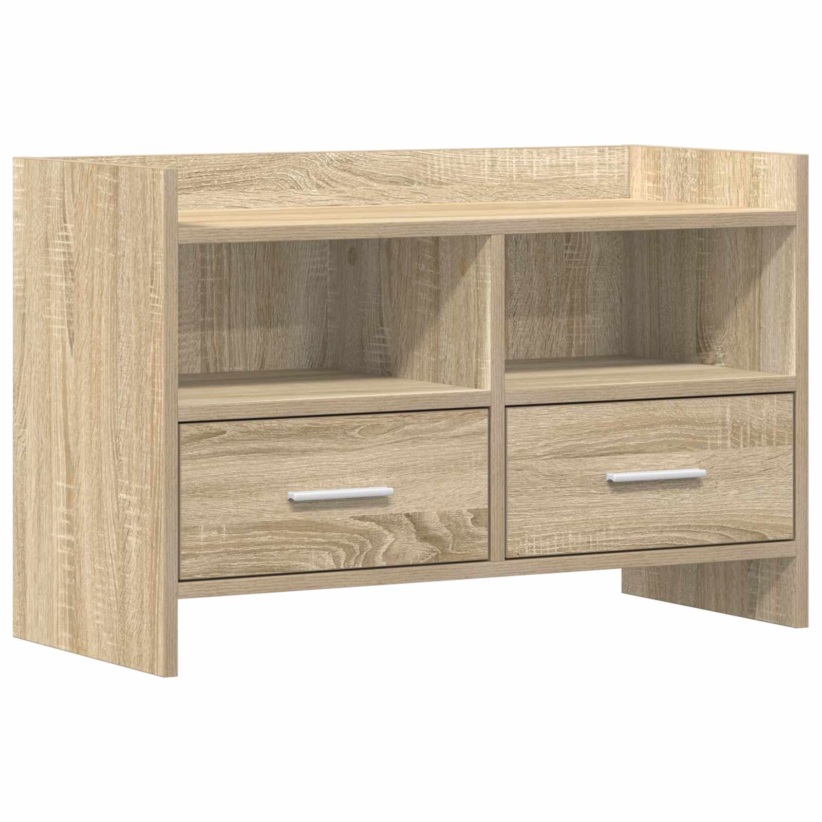 Televizní Skříň 71,5 X 33 X 47 Cm Dub Sonoma Kompozitní Dřevo