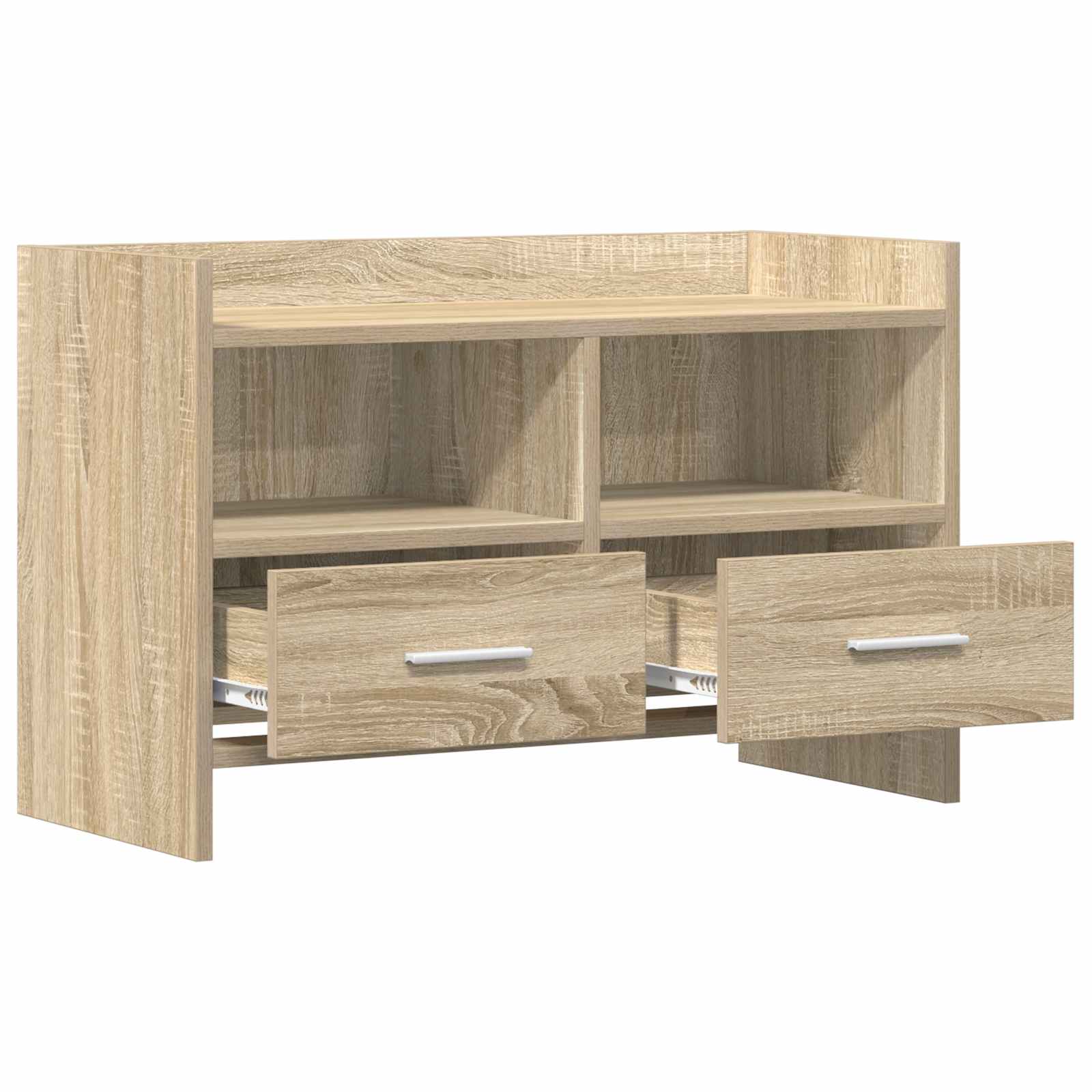 Televizní Skříň 71,5 X 33 X 47 Cm Dub Sonoma Kompozitní Dřevo