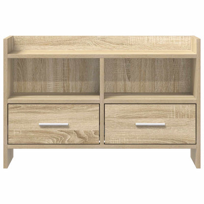 Televizní Skříň 71,5 X 33 X 47 Cm Dub Sonoma Kompozitní Dřevo