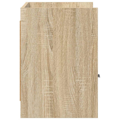 Televizní Skříň 71,5 X 33 X 47 Cm Dub Sonoma Kompozitní Dřevo