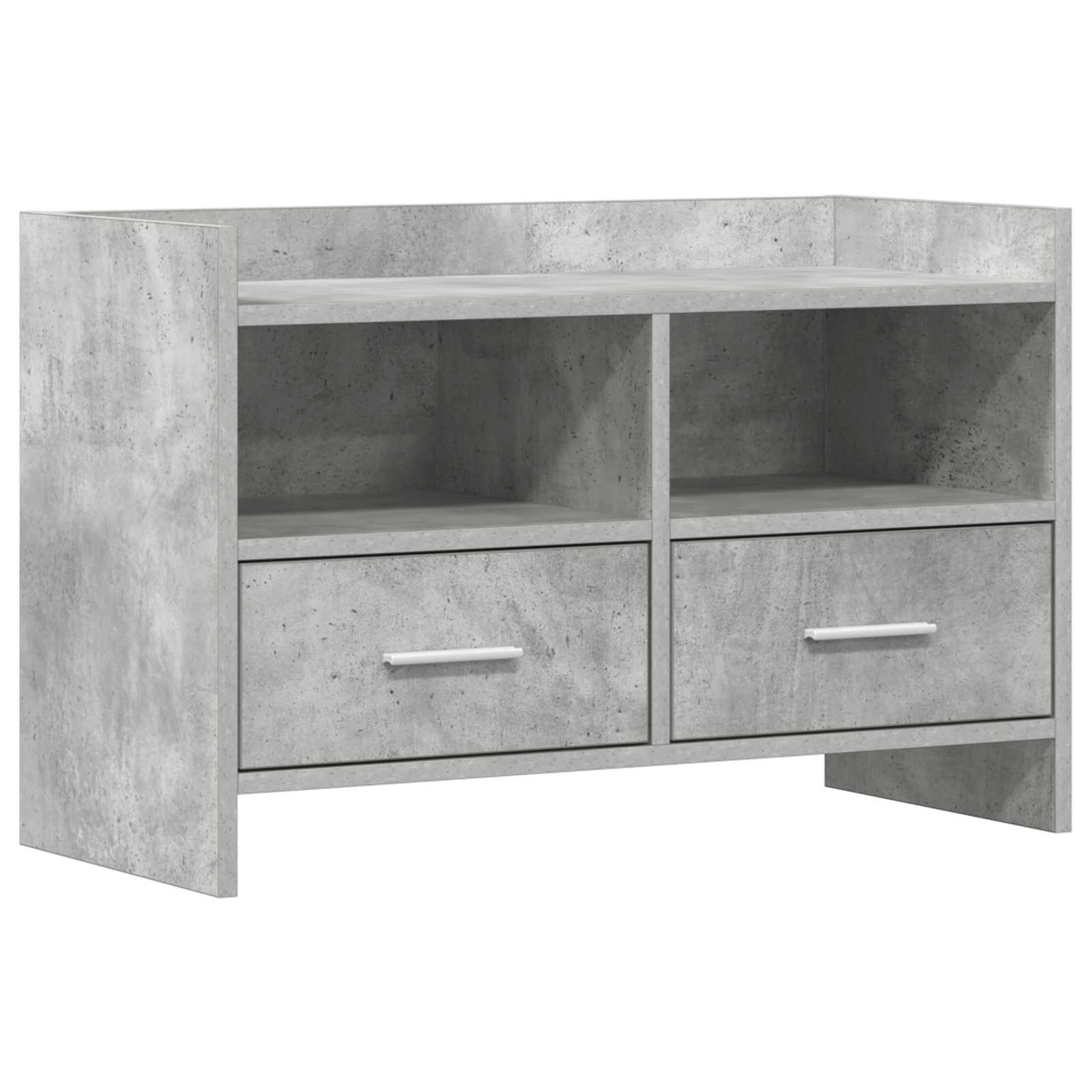Televizní Skříň 71,5 X 33 X 47 Cm Betonově Šedá