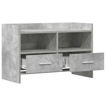Televizní Skříň 71,5 X 33 X 47 Cm Betonově Šedá