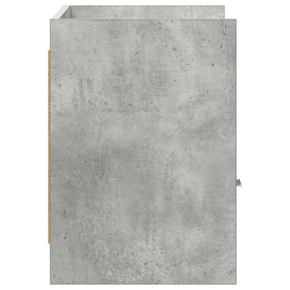 Televizní Skříň 71,5 X 33 X 47 Cm Betonově Šedá