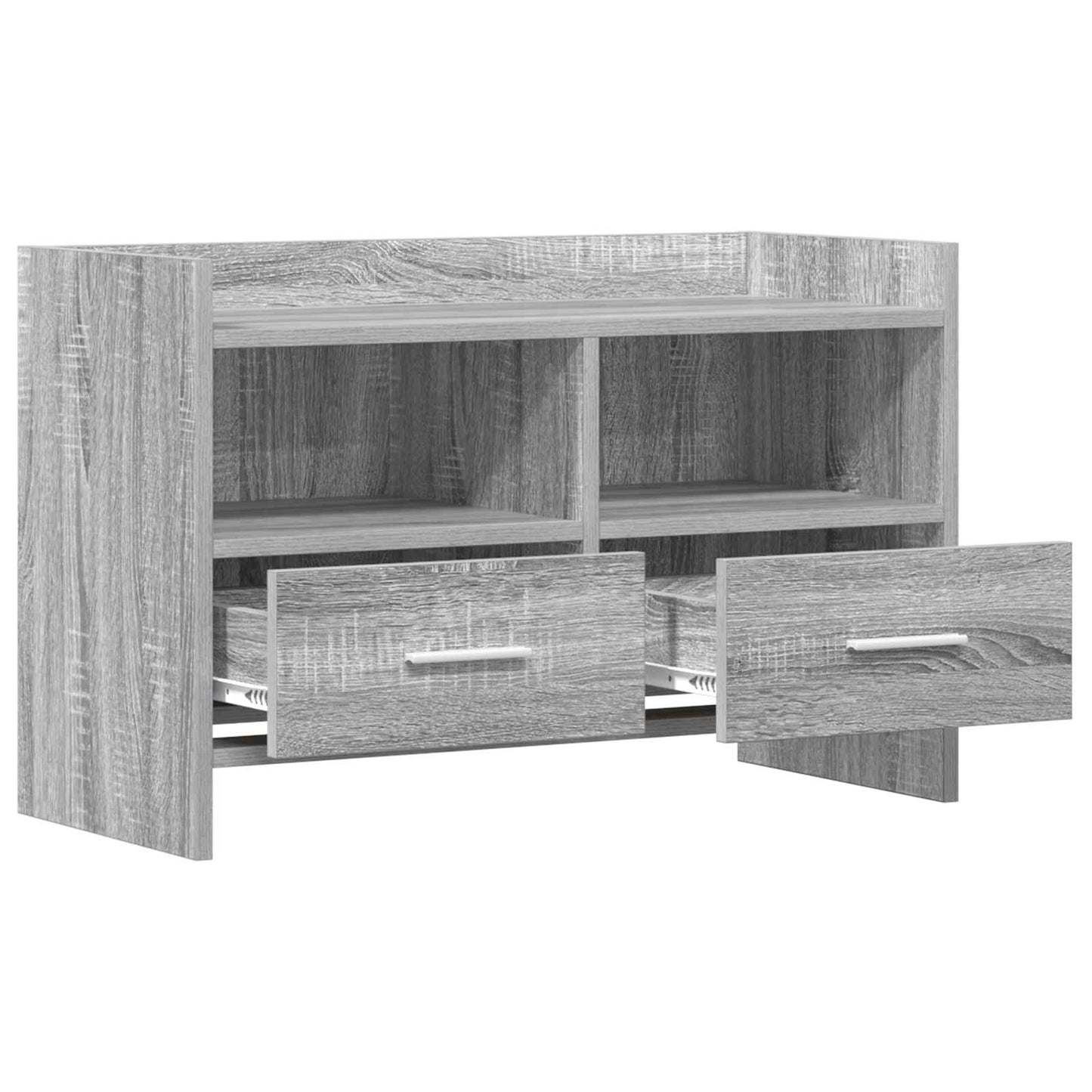 Televizní Skříň 71,5 X 33 X 47 Cm Šedý Sonoma Kompozitní Dřevo