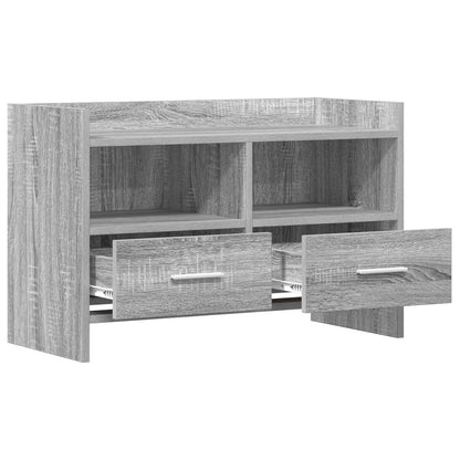 Televizní Skříň 71,5 X 33 X 47 Cm Šedý Sonoma Kompozitní Dřevo