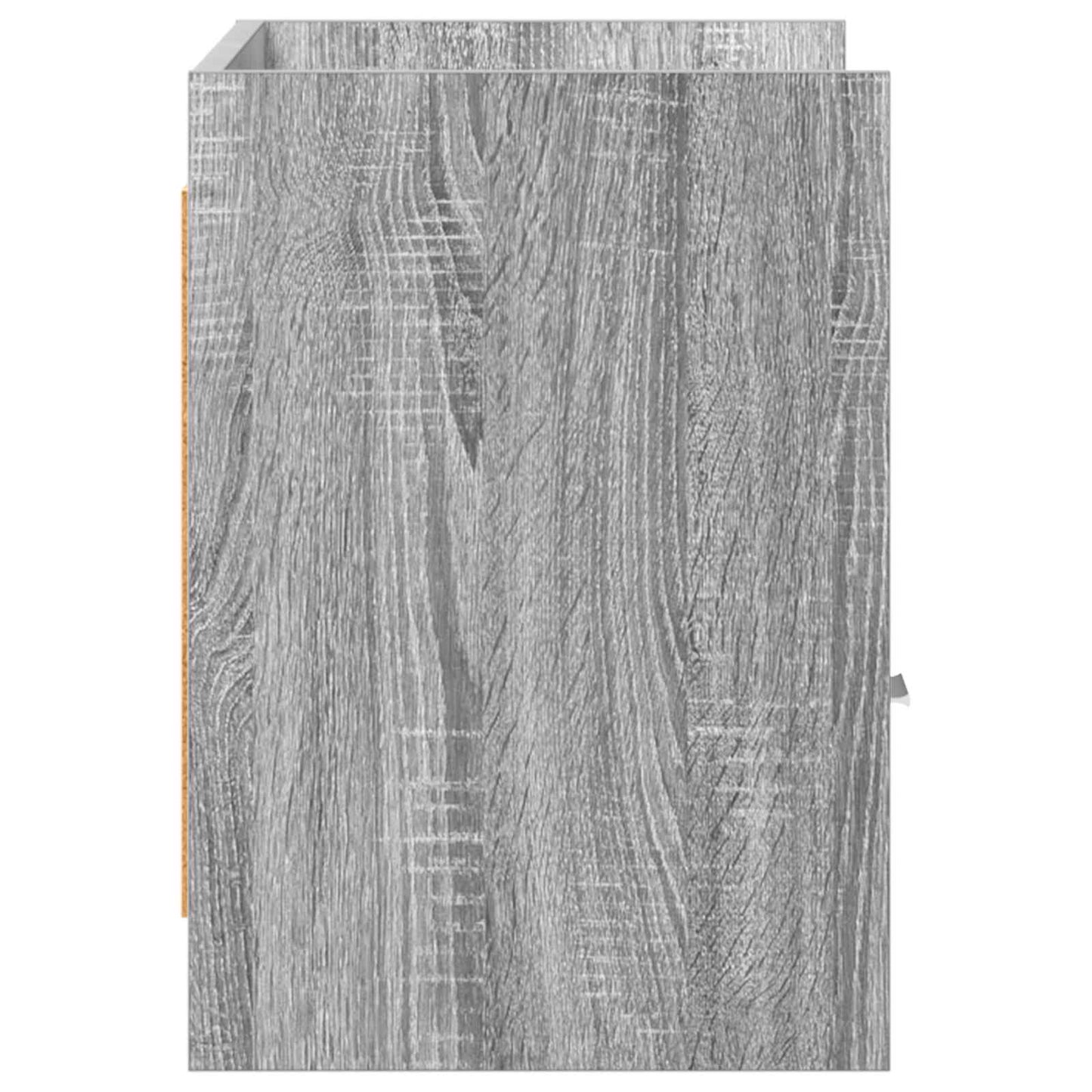 Televizní Skříň 71,5 X 33 X 47 Cm Šedý Sonoma Kompozitní Dřevo