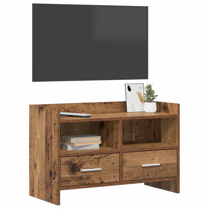 Televizní Skříň 71,5 X 33 X 47 Cm Staré Dřevo Kompozitní Dřevo