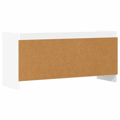 Televizní Skříň 100 X 33 X 47 Cm Bílá Kompozitní Dřevo