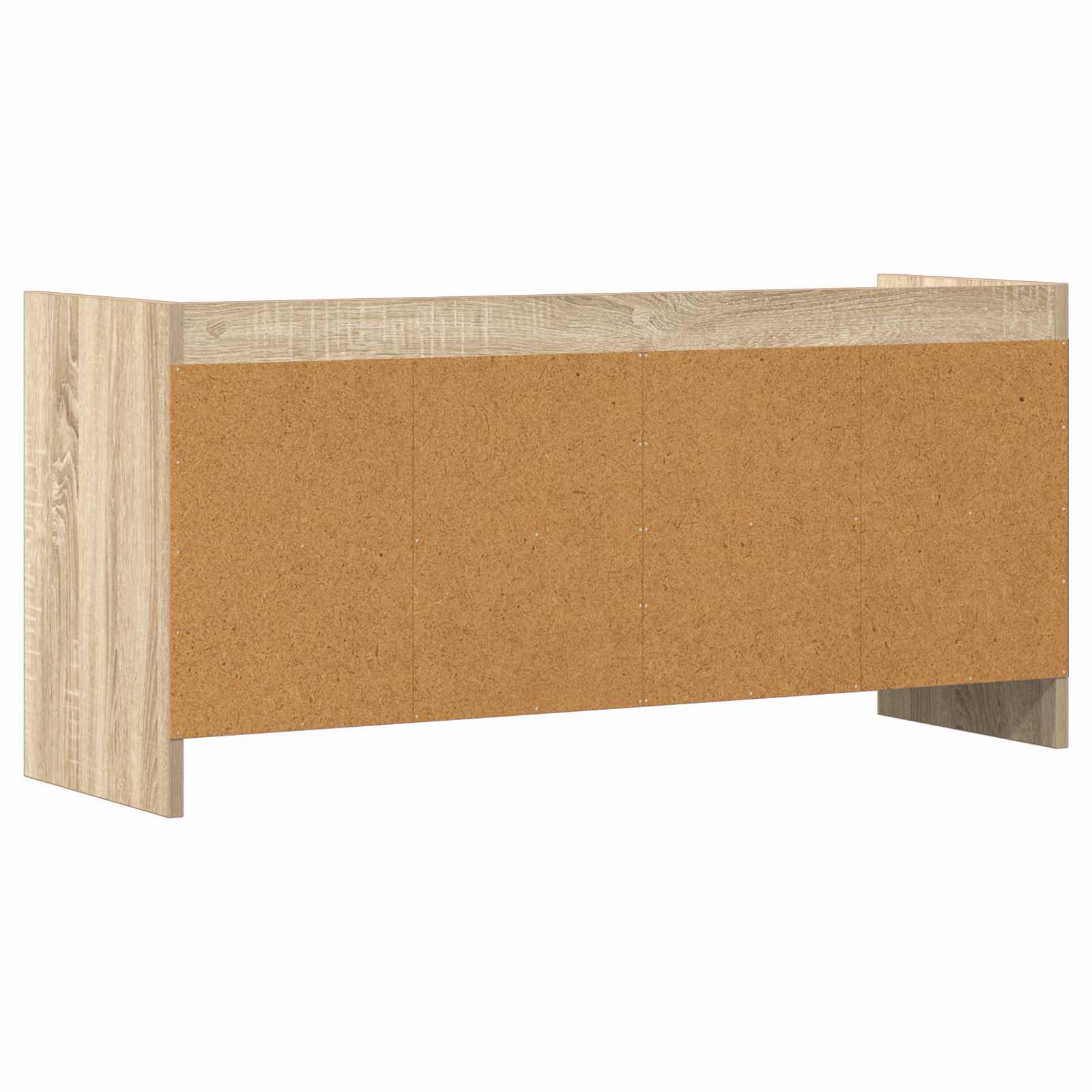 Televizní Skříň 100 X 33 X 47 Cm Dub Sonoma Kompozitní Dřevo