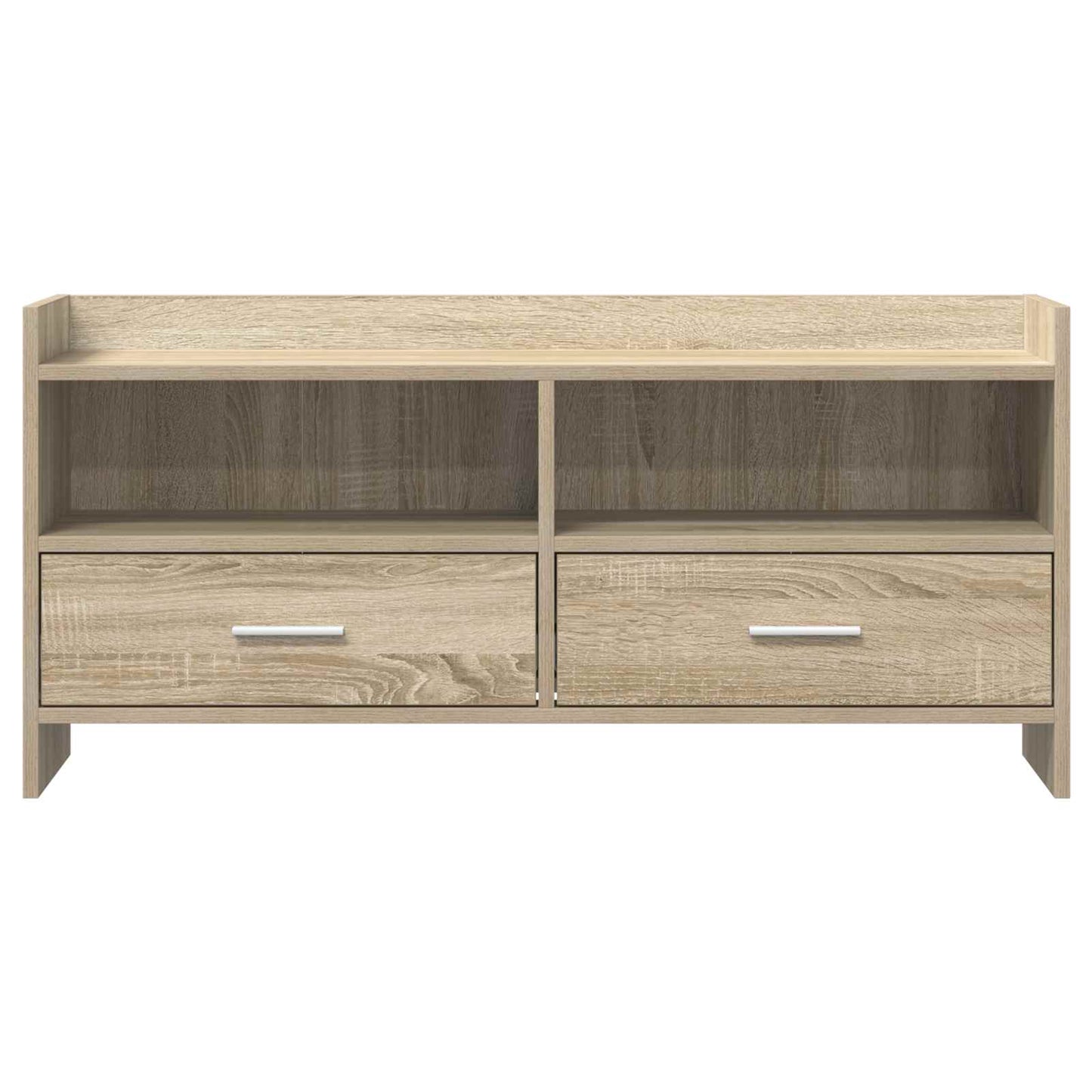 Televizní Skříň 100 X 33 X 47 Cm Dub Sonoma Kompozitní Dřevo