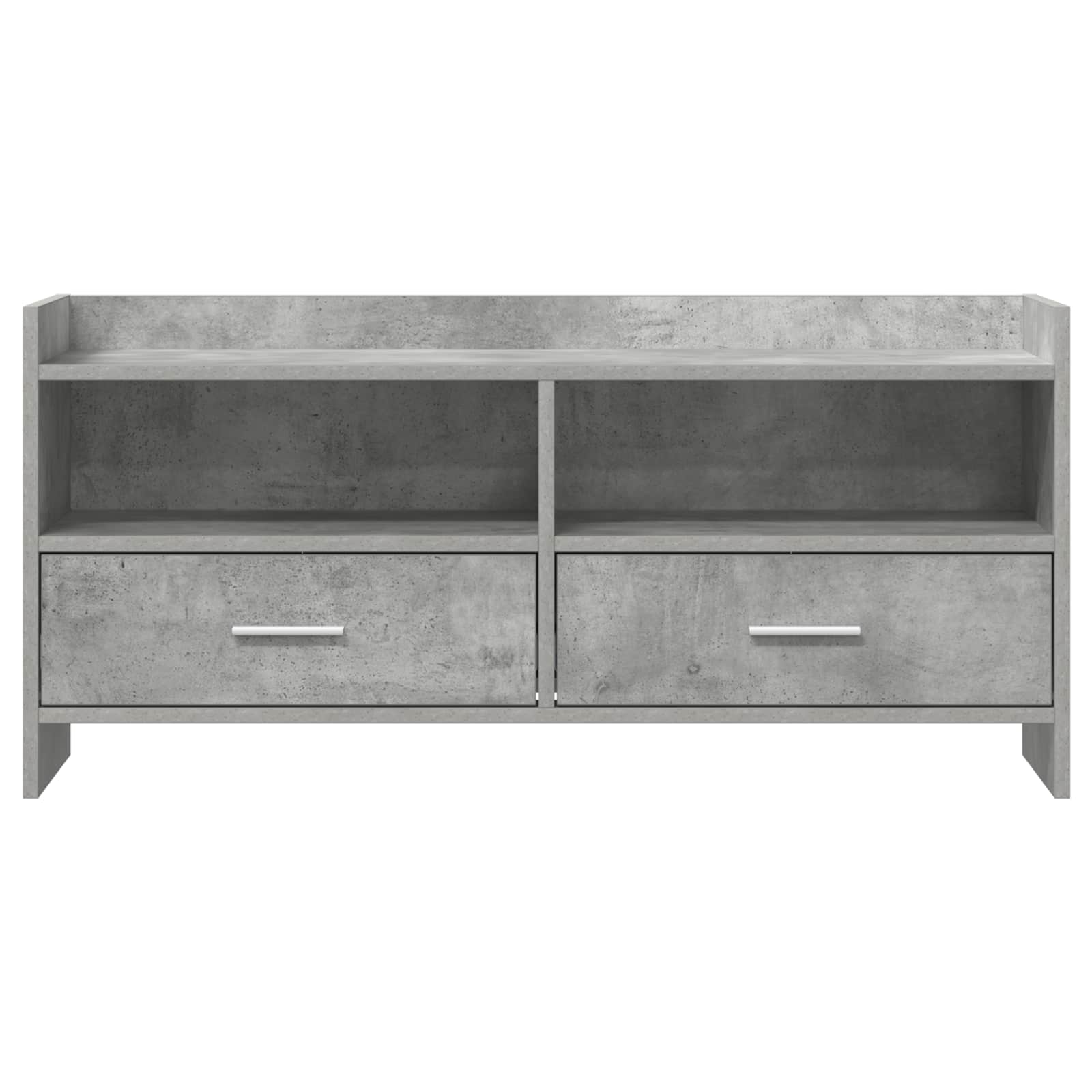 Televizní Skříň 100 X 33 X 47 Cm Betonově Šedá Kompozitní Dřevo