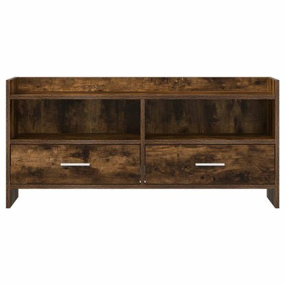 Televizní Skříň 100 X 33 X 47 Cm Kouřový Dub Kompozitní Dřevo