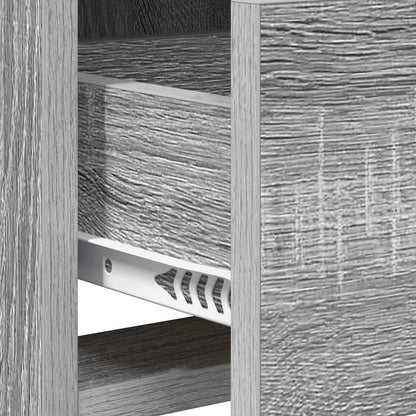 Televizní Skříň 100 X 33 X 47 Cm Šedý Sonoma Kompozitní Dřevo