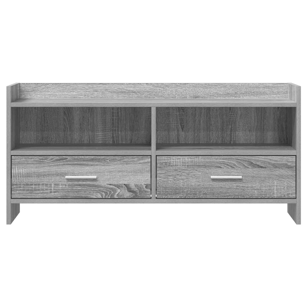 Televizní Skříň 100 X 33 X 47 Cm Šedý Sonoma Kompozitní Dřevo