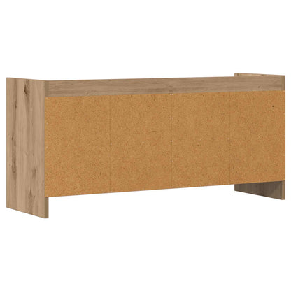 Televizní Skříň 100 X 33 X 47 Cm Dub Artisan Kompozitní Dřevo