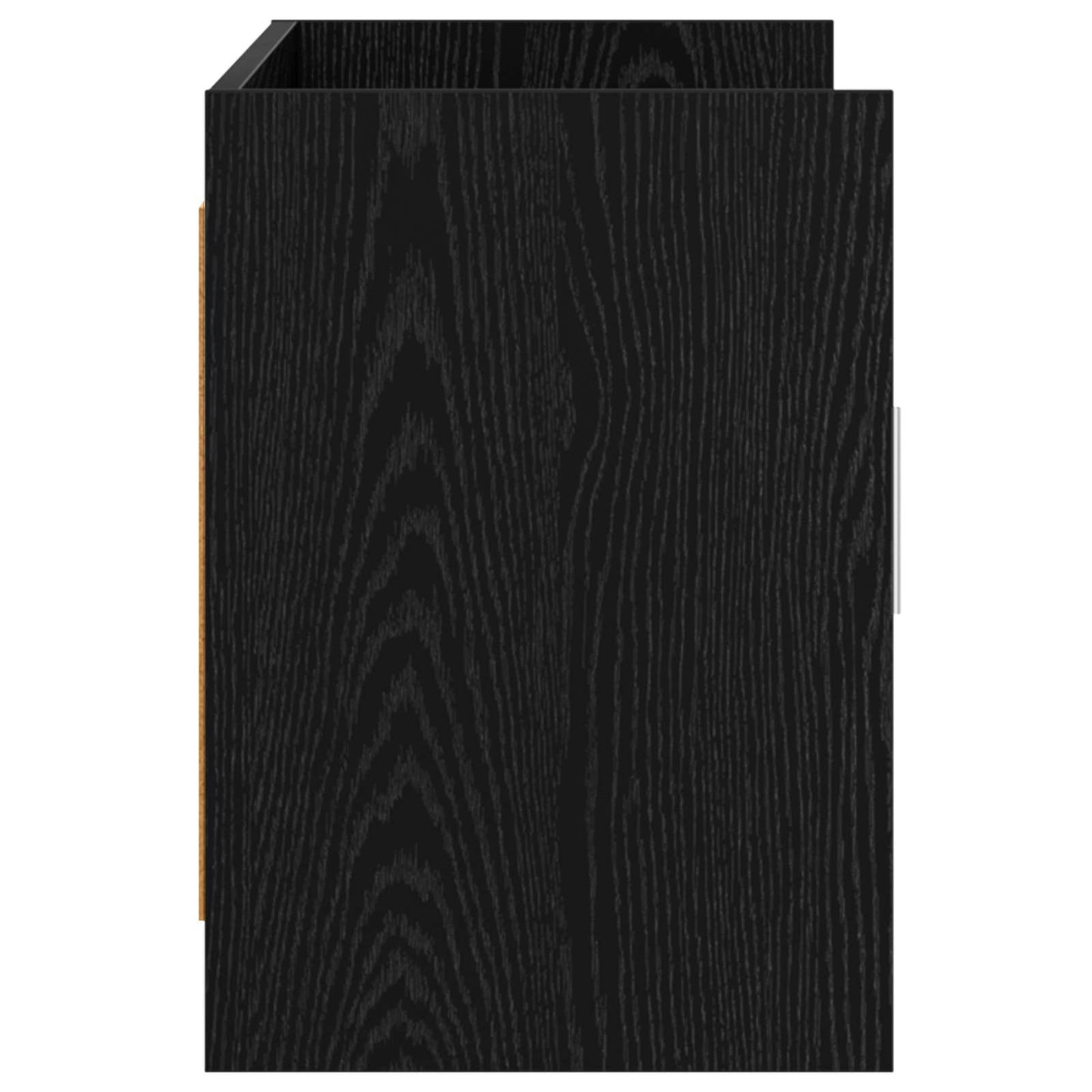 Televizní Skříň 102 X 33 X 47 Cm Černý Dub Kompozitní Dřevo