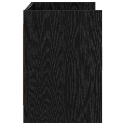 Televizní Skříň 102 X 33 X 47 Cm Černý Dub Kompozitní Dřevo