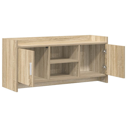 Televizní Skříň 102 X 33 X 47 Cm Dub Sonoma Kompozitní Dřevo