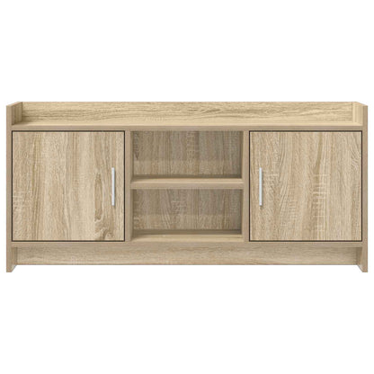 Televizní Skříň 102 X 33 X 47 Cm Dub Sonoma Kompozitní Dřevo