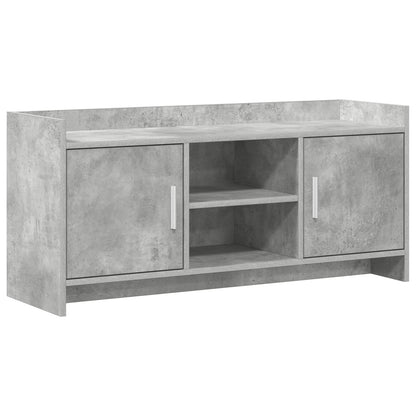 Televizní Skříň 102 X 33 X 47 Cm Betonově Šedá Kompozitní Dřevo