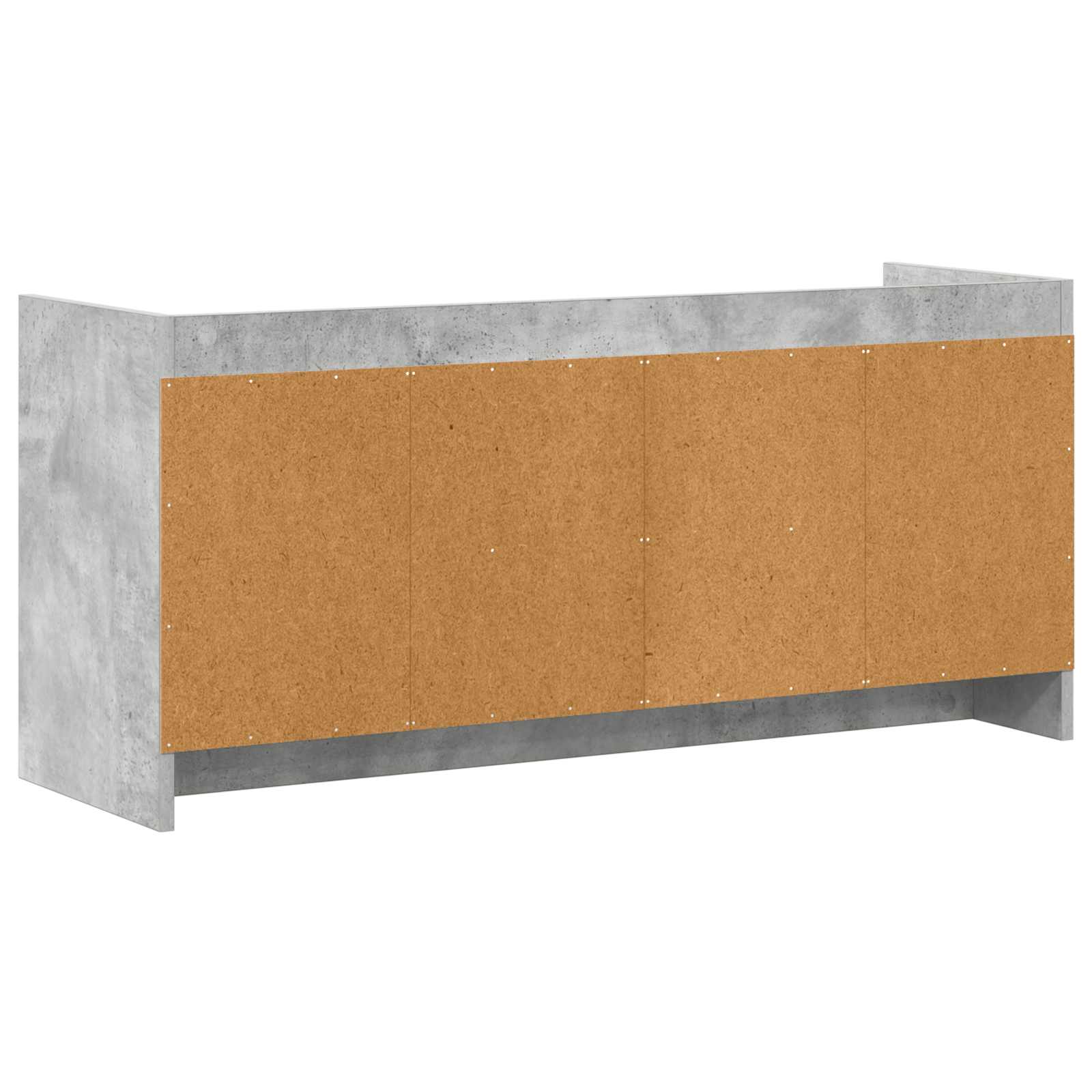 Televizní Skříň 102 X 33 X 47 Cm Betonově Šedá Kompozitní Dřevo