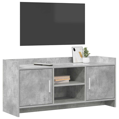 Televizní Skříň 102 X 33 X 47 Cm Betonově Šedá Kompozitní Dřevo