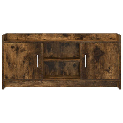 Televizní Skříň 102 X 33 X 47 Cm Kouřový Dub Kompozitní Dřevo