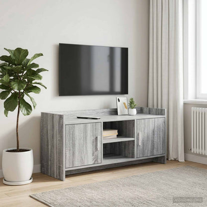 Televizní Skříň 102 X 33 X 47 Cm Šedý Sonoma Kompozitní Dřevo