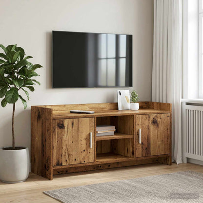 Televizní Skříň 102 X 33 X 47 Cm Staré Dřevo Kompozitní Dřevo