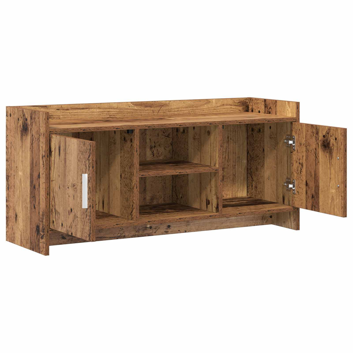 Televizní Skříň 102 X 33 X 47 Cm Staré Dřevo Kompozitní Dřevo
