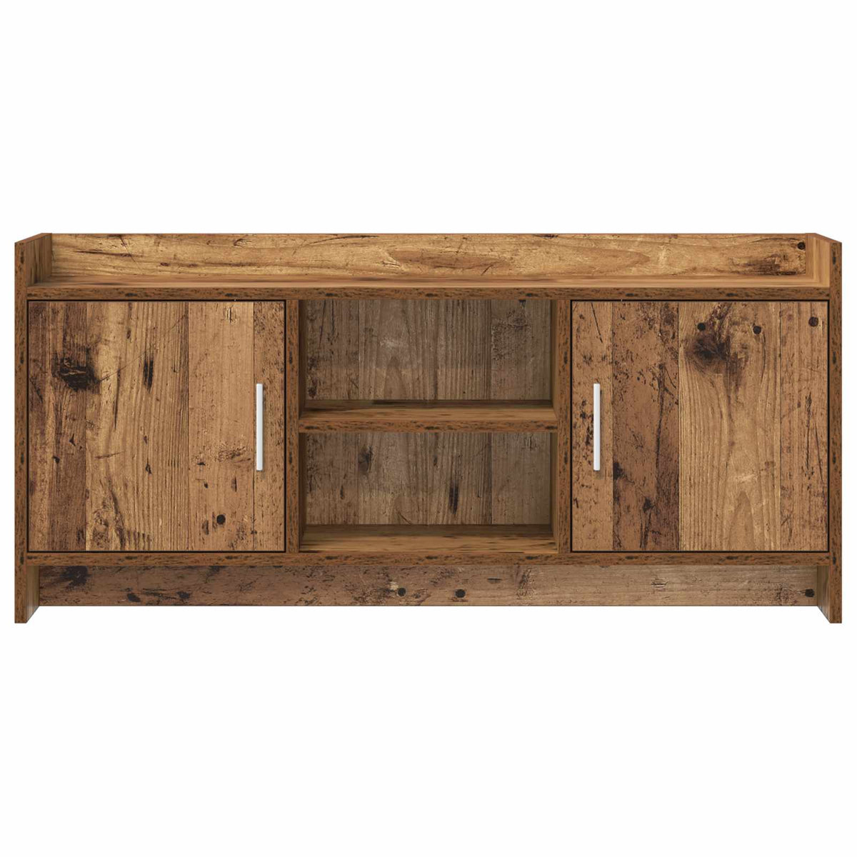 Televizní Skříň 102 X 33 X 47 Cm Staré Dřevo Kompozitní Dřevo